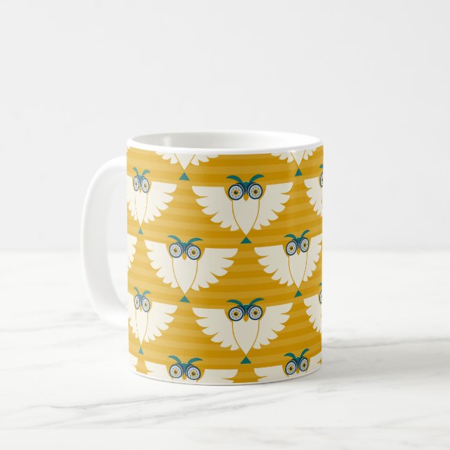 Look at that bird - yellow coffee mug (Front Left)