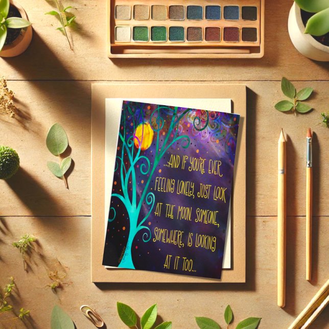 “Look at the Moon” Inspirivity Card (Creator Uploaded)