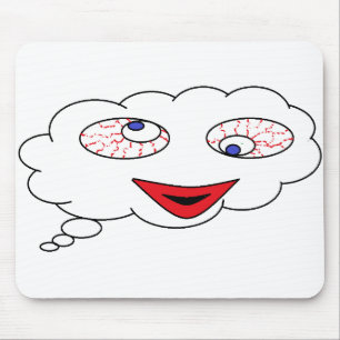 Look at What I Am Thinking - I Am Rolling My Eyes Mouse Pad