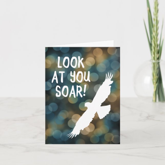 look at you soar card (Front)