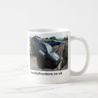 Look before you leap coffee mug