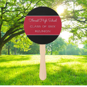 Look! Class reunion hand fans