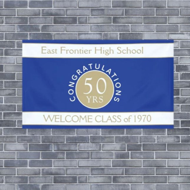 Look! CUSTOM 50 yr reunion banner (Creator Uploaded)