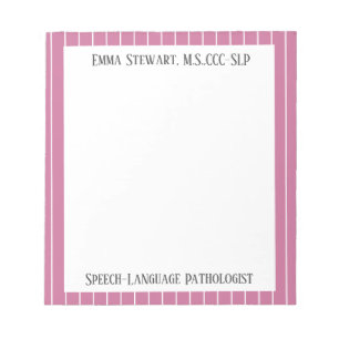 Look@@ Custom SLP notepad! Notepad