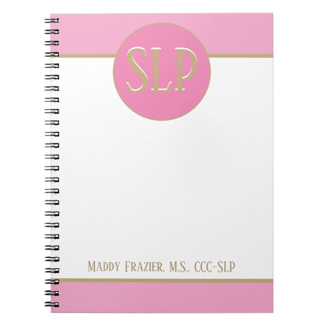 Look! Custom SLP spiral notebook (Front)
