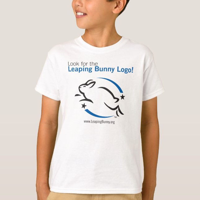 Look for the Leaping Bunny Logo T-Shirt (Front)