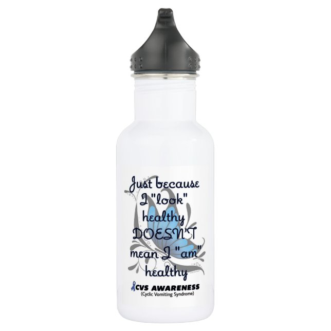 "Look" Healthy/Butterfly...CVS 532 Ml Water Bottle (Right)
