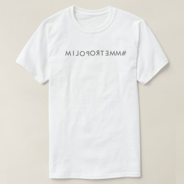 Look In The Mirror Tshirt /All Sizes /mmetropolim  (Design Front)
