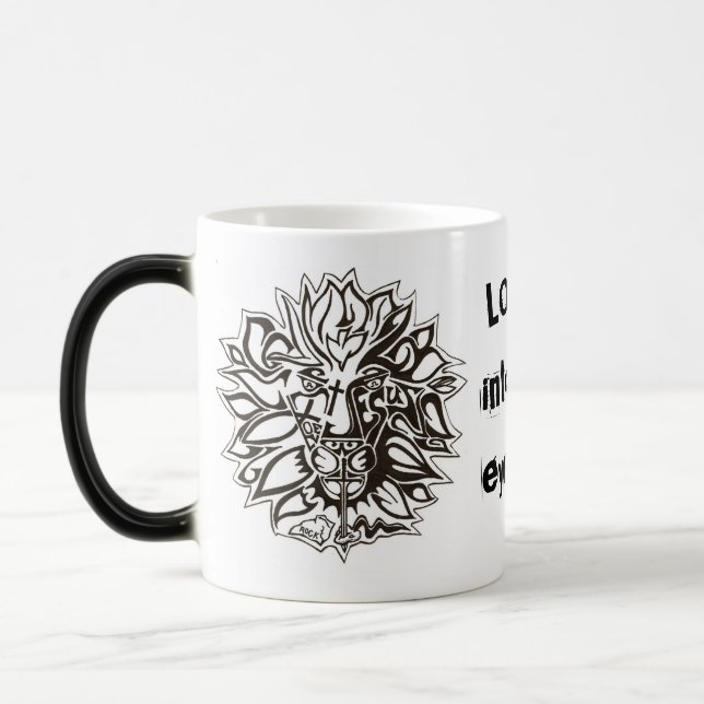 LOOK into My Eyes Magic Mug (Left)