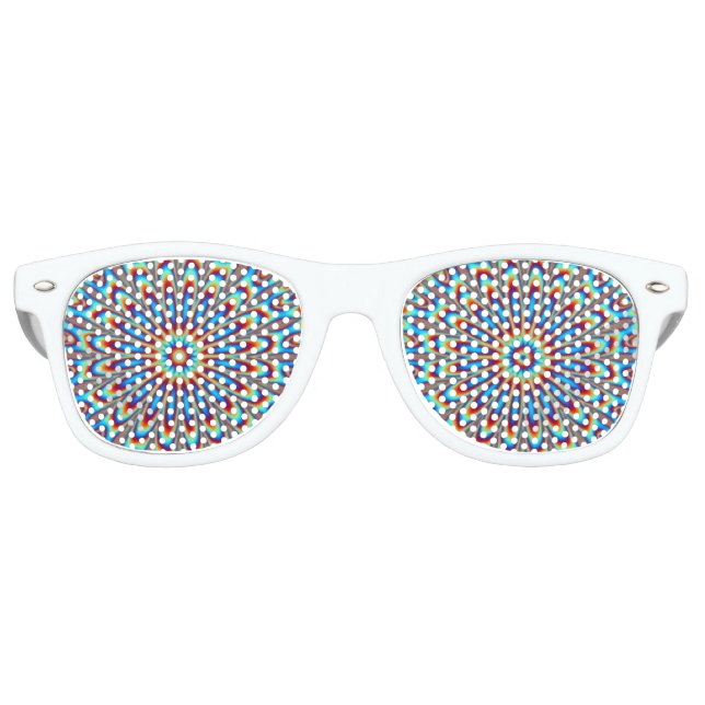 Look Into My Eyes! Retro Sunglasses (Front)