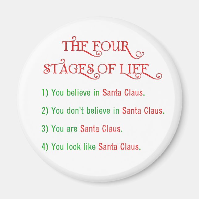 Look Like Santa Magnet (Front)