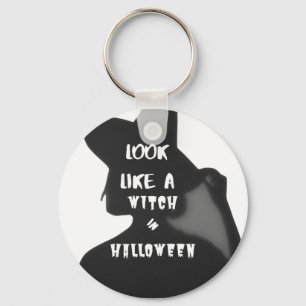 LOOK LIKE WITCH IN HALLOWEN KEYCHAIN