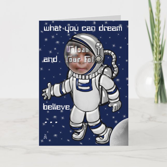 Look Ma! I'm an Astronaut! Card (Front)
