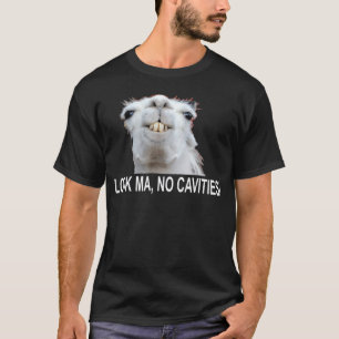 Look Ma No Cavities Llama Tee