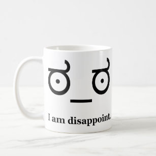Look of Disapproval Disappoint Coffee Mug