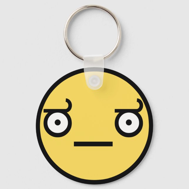 Look of Disapproval Keychain (Front)