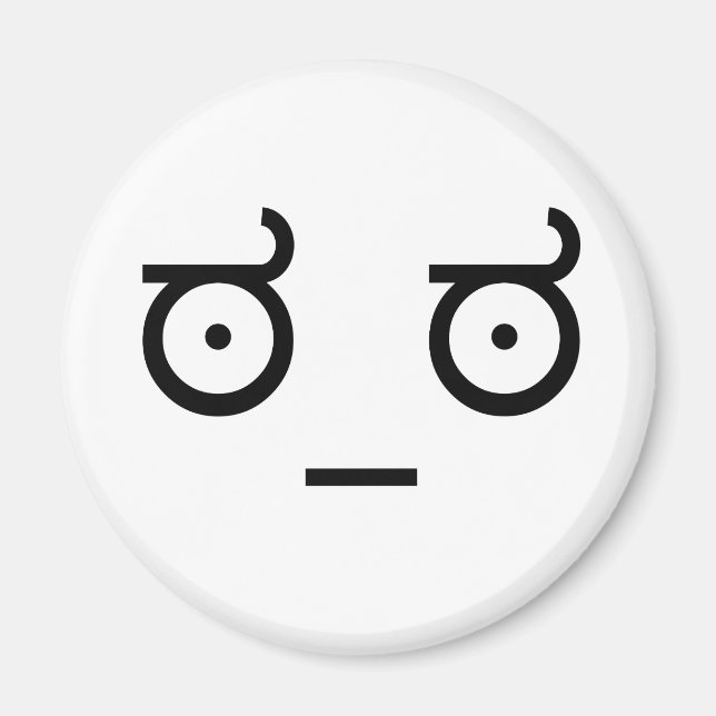 Look of Disapproval. Magnet (Front)