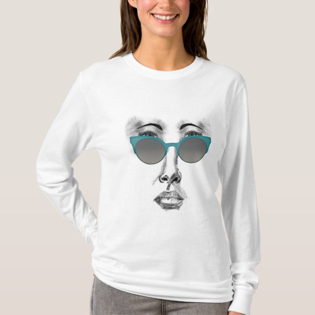 Look over glasses T-Shirt (Front)