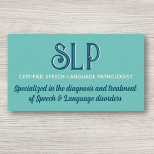 Look! SLP custom business cards