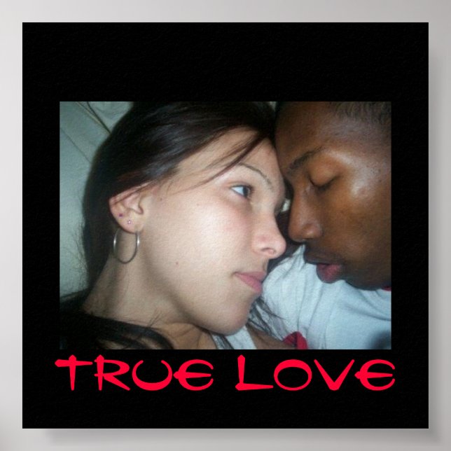 look, True Love Poster (Front)