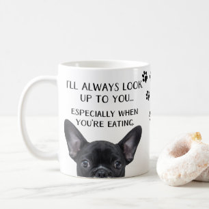 Look Up To You Funny Father's Day From Dog Coffee Mug