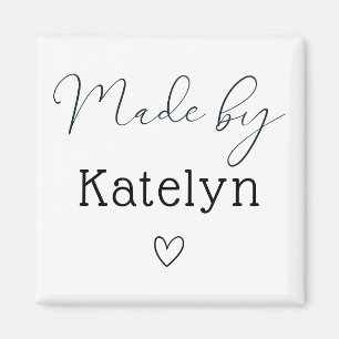 Look What I Made Personalized Magnet