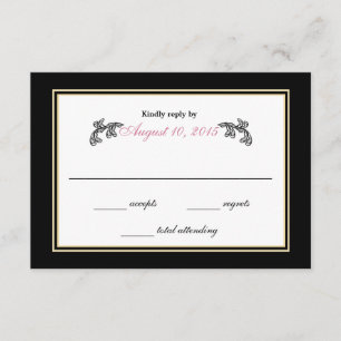 Look Who's Birthday RSVP Card