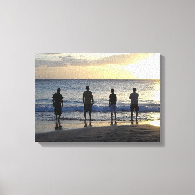 Lookin' Out at the Ocean Canvas Print (Front)