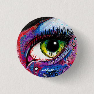 "Looking" 1 Inch Round Button