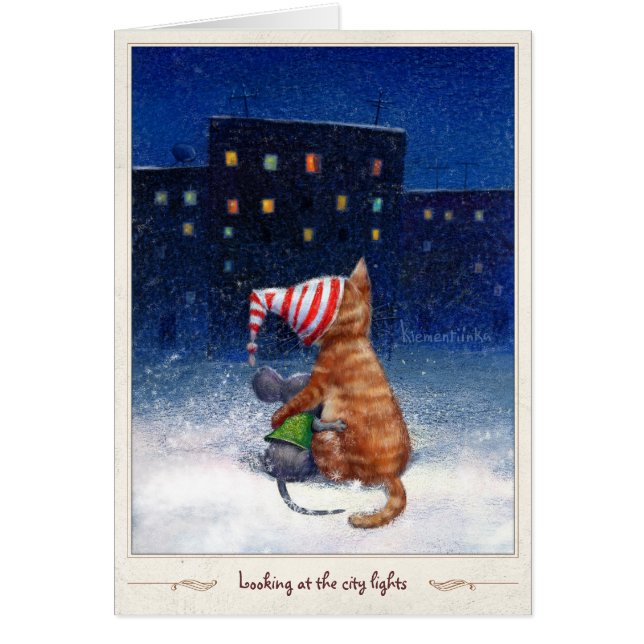 Looking at the city lights (Front)