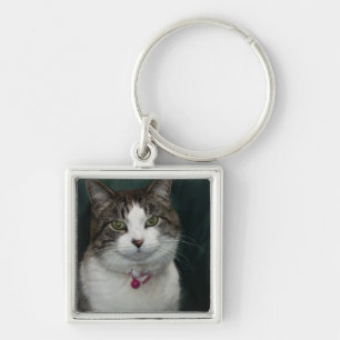 Looking at You Looking at Me Keychain