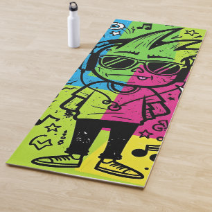  looking at you Skateboard Yoga Mat