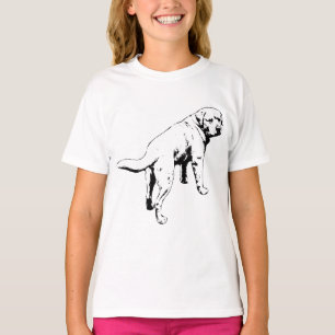 Looking Back, Labrador Attitude T-Shirt
