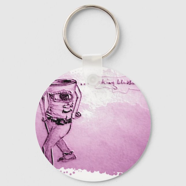 Looking Blessings... Keychain (Front)
