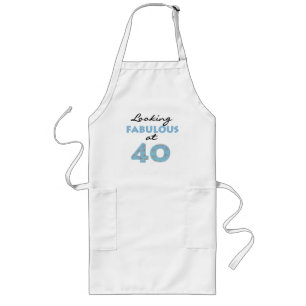 Looking Fabulous at 40 Long Apron