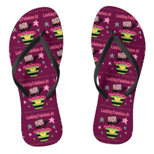 Looking Fabulous at 50 Flip Flops