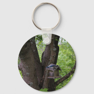 Looking for a Bite to Eat Keychain