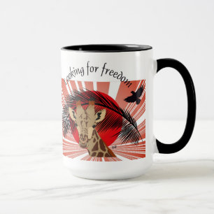 Looking for freedom Tasse Mug