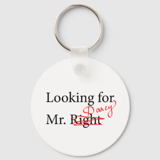 Looking for Mr Darcy Keychain