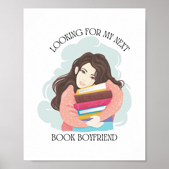 Looking For My Next Book Boyfriend - Poster  (Front)