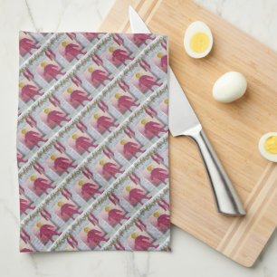 LOOKING FOR SANTA KITCHEN TOWEL