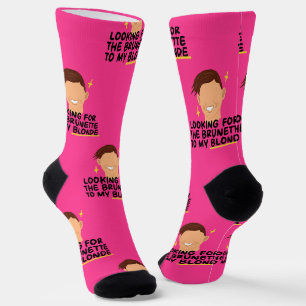 Looking For The Brunette To My Blonde Socks