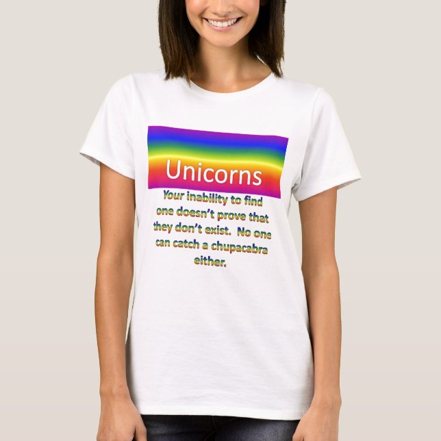 Looking for Unicorns? T-Shirt (Front)