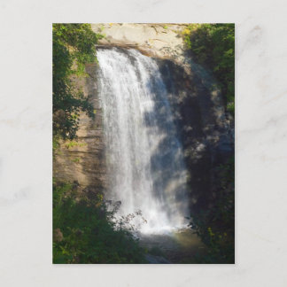 Looking Glass Falls Waterfall North Carolina Postcard