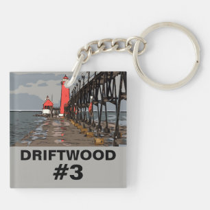 LOOKING GLASS KEYCHAIN