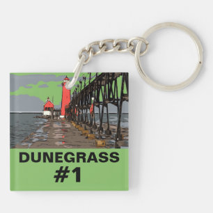 LOOKING GLASS KEYCHAIN