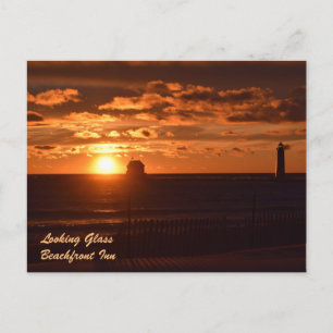 LOOKING GLASS POSTCARD