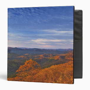 Looking Glass Rock at sunrise in the Pisgah Binder