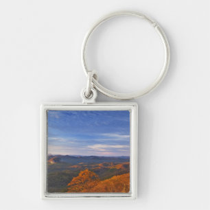 Looking Glass Rock at sunrise in the Pisgah Keychain