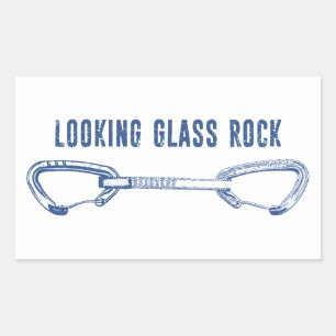 Looking Glass Rock Climbing Quickdraw Sticker